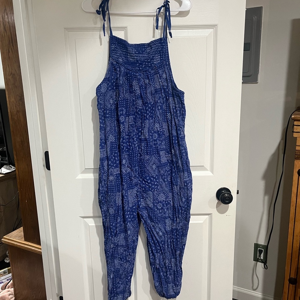 Blue Jumpsuit